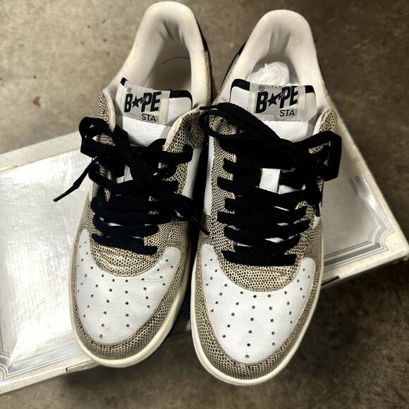 Snakeskin Bapesta - Picture 2 of 6
